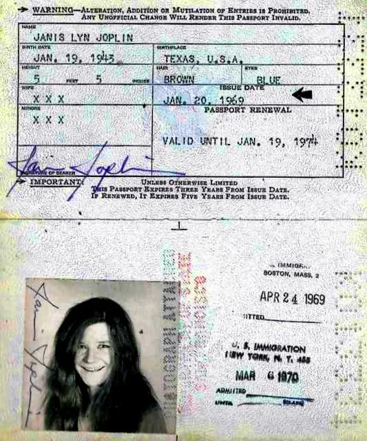 Janis Joplin - Janis Joplin PassportJanis Joplin Passport