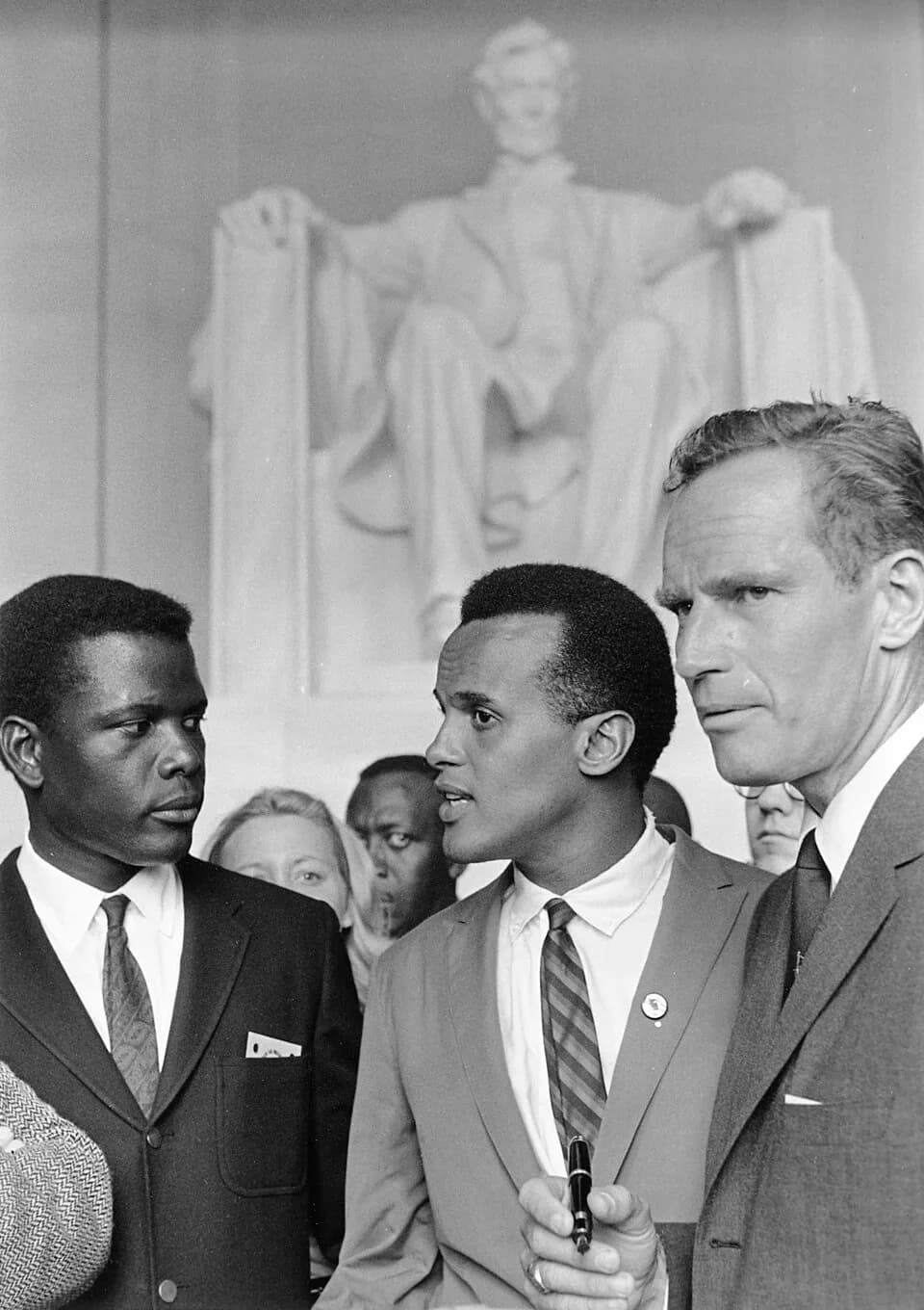 Sidney Poitier - Item from Record Group 306: Records of the U.S. Information Agency, 1900 - 1992