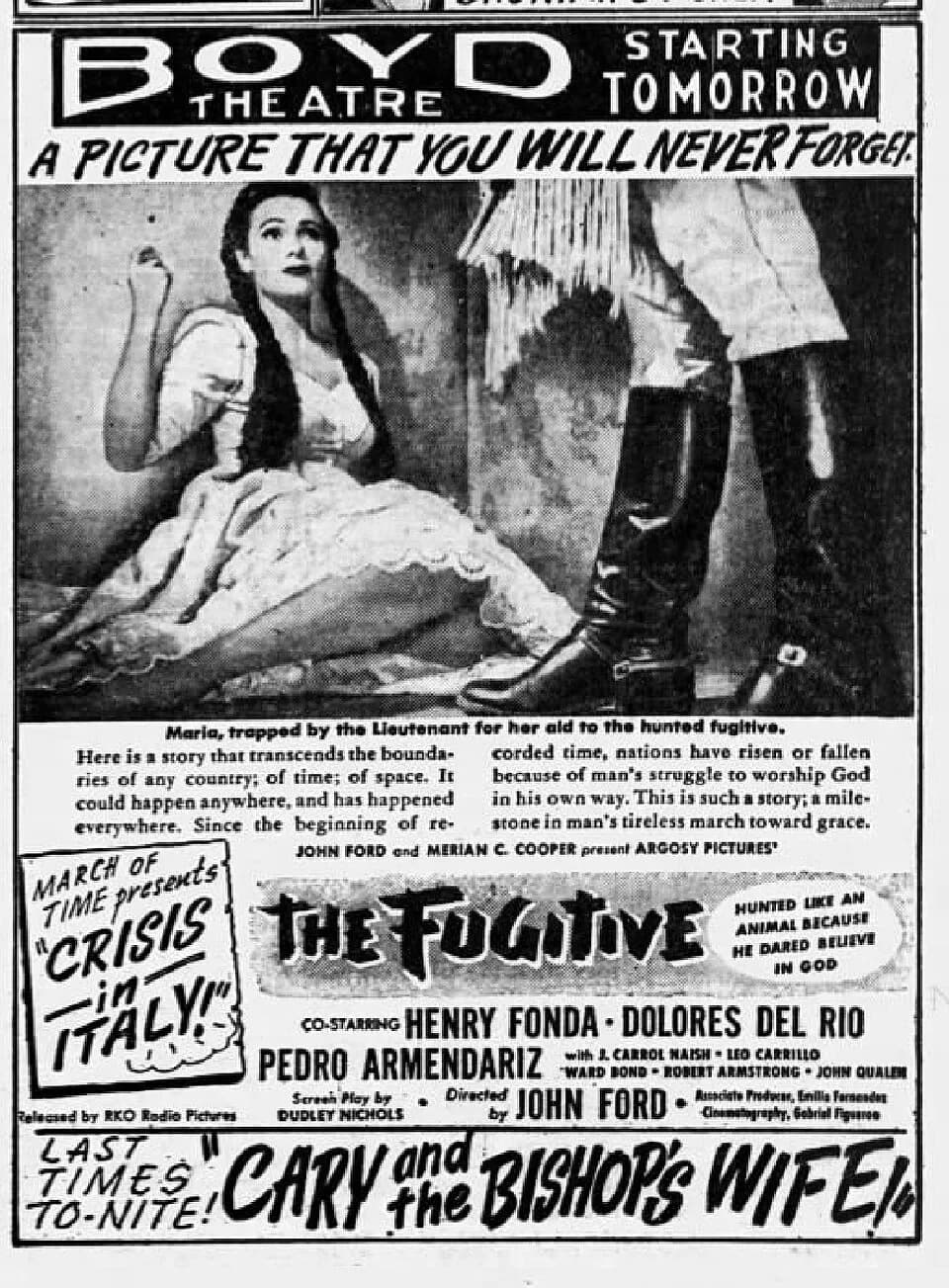 Henry Fonda - Boyd Theater