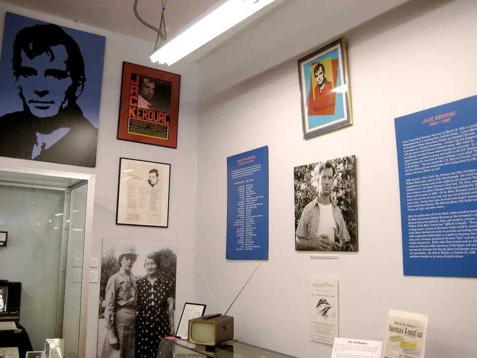 Jack Kerouac - Jack kerouac's room in the Beat Museum, in San Francisco.