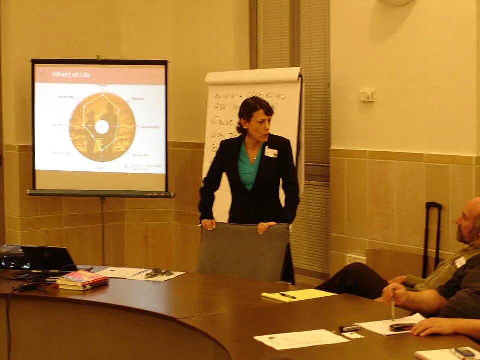 Dale Carnegie - Meeting in Yokneam of Freelance Professionals on "How to Win Contracts and Influence Clients" (Feb. 2006)