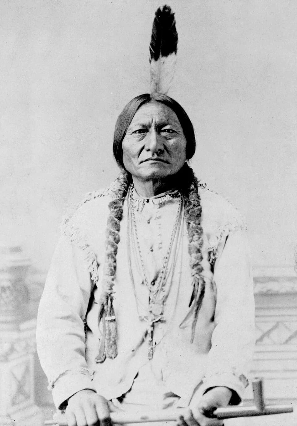 Sitting Bull - Portrait of Indian chief Sitting Bull (1831-1890).