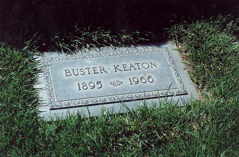 Buster Keaton - Buster Keaton's grave at Forest Lawn, Burbank