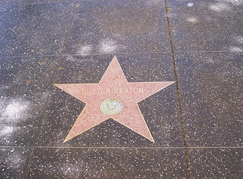 Buster Keaton - Buster Keaton star, 6619 Hollywood Boulevard