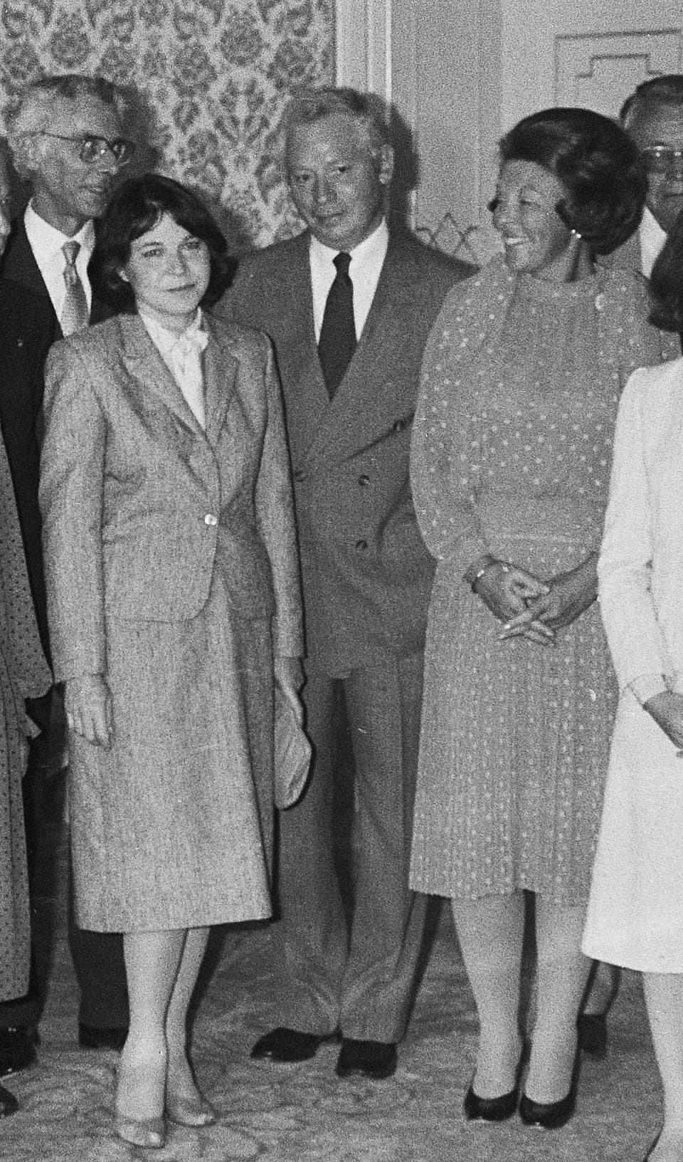 Steven Weinberg - Koningin Beatrix ontvangt Nobelprijswinnaars.