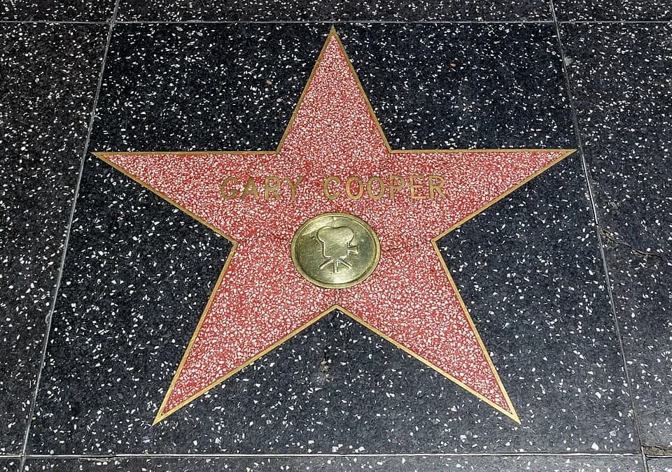 Gary Cooper - Star “Gary Cooper” at the Hollywood Boulevard in Los Angeles, California, USA