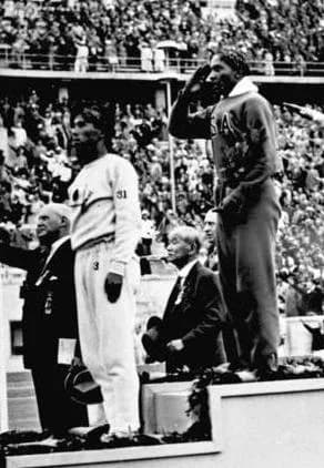 Jesse Owens - For documentary purposes the German Federal Archive often retained the original image captions, which may be erroneous, biased, obsolete or politically extreme. Factual corrections and a