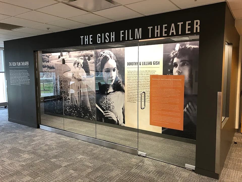 Lillian Gish - The Gish Film Theater at the BGSU Bowen Thompson Student Union.