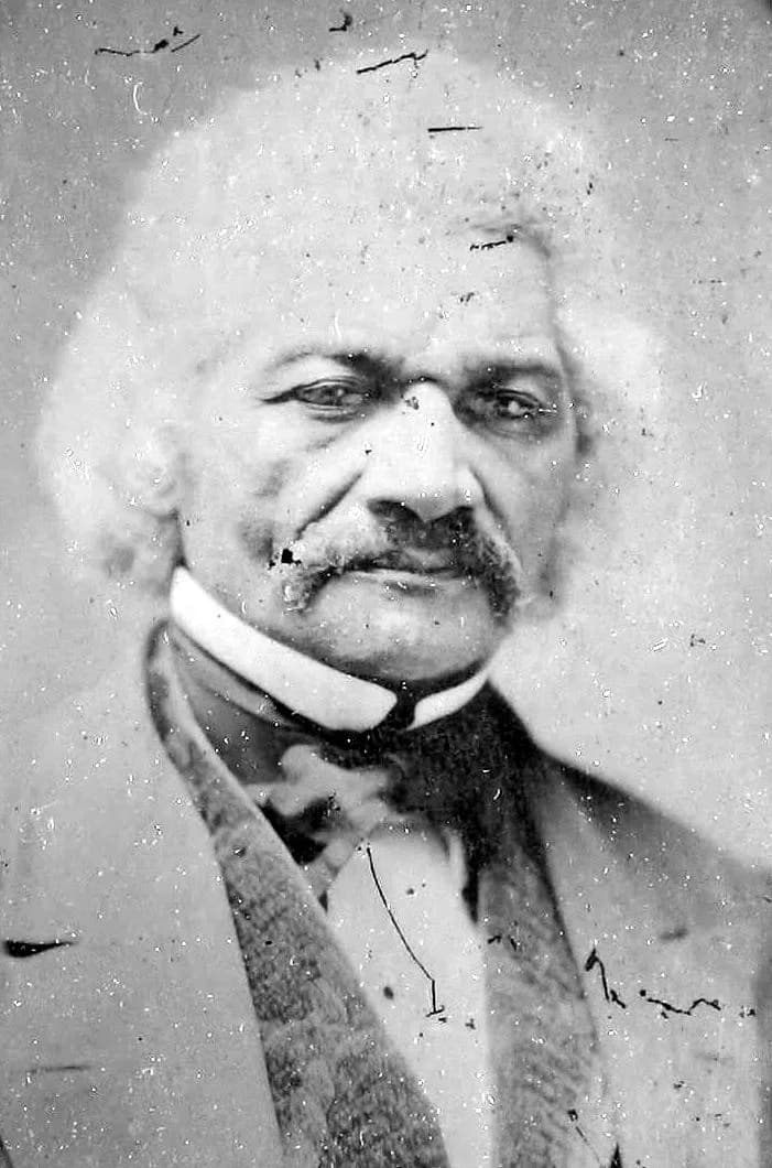 Frederick Douglass - Frederick Douglass Collodion Wet Plate Photograph