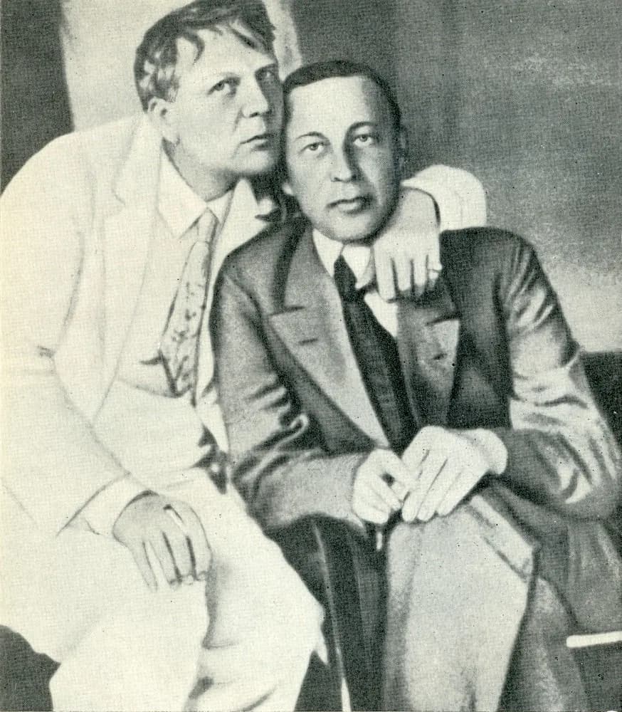 Sergei Rachmaninoff - Russian bass, en:Feodor Chaliapin (1873 - 1938)