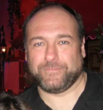 James Gandolfini - James Gandolfini, American actor.Donna with Tony Soprano