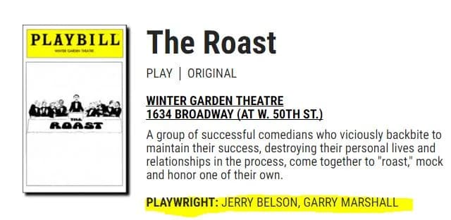 Carl Reiner - Here is proof of the play