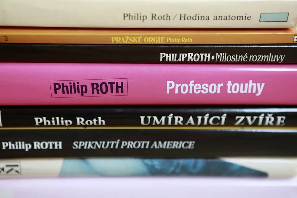 Philip Roth - Covers of Philip Roth's novels in Czech.