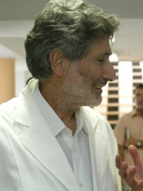 Edward Said - The picture shows a meeting of Edward Said and Daniel Barenboim in Sevilla in 2002