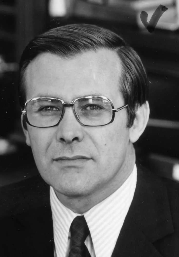 Donald Rumsfeld - Secretary of Defense Donald Rumsfeld in the Gerald R. Ford administration.