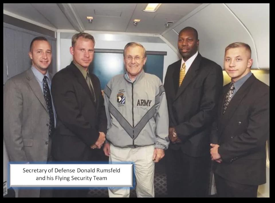 Donald Rumsfeld - Rumsfeld and Security Team