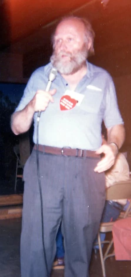Frank Herbert - Frank Herbert (science fiction writer) at Octocon science fiction convention at the El Rancho Tropicana hotel in Santa Rosa, California, October 1978