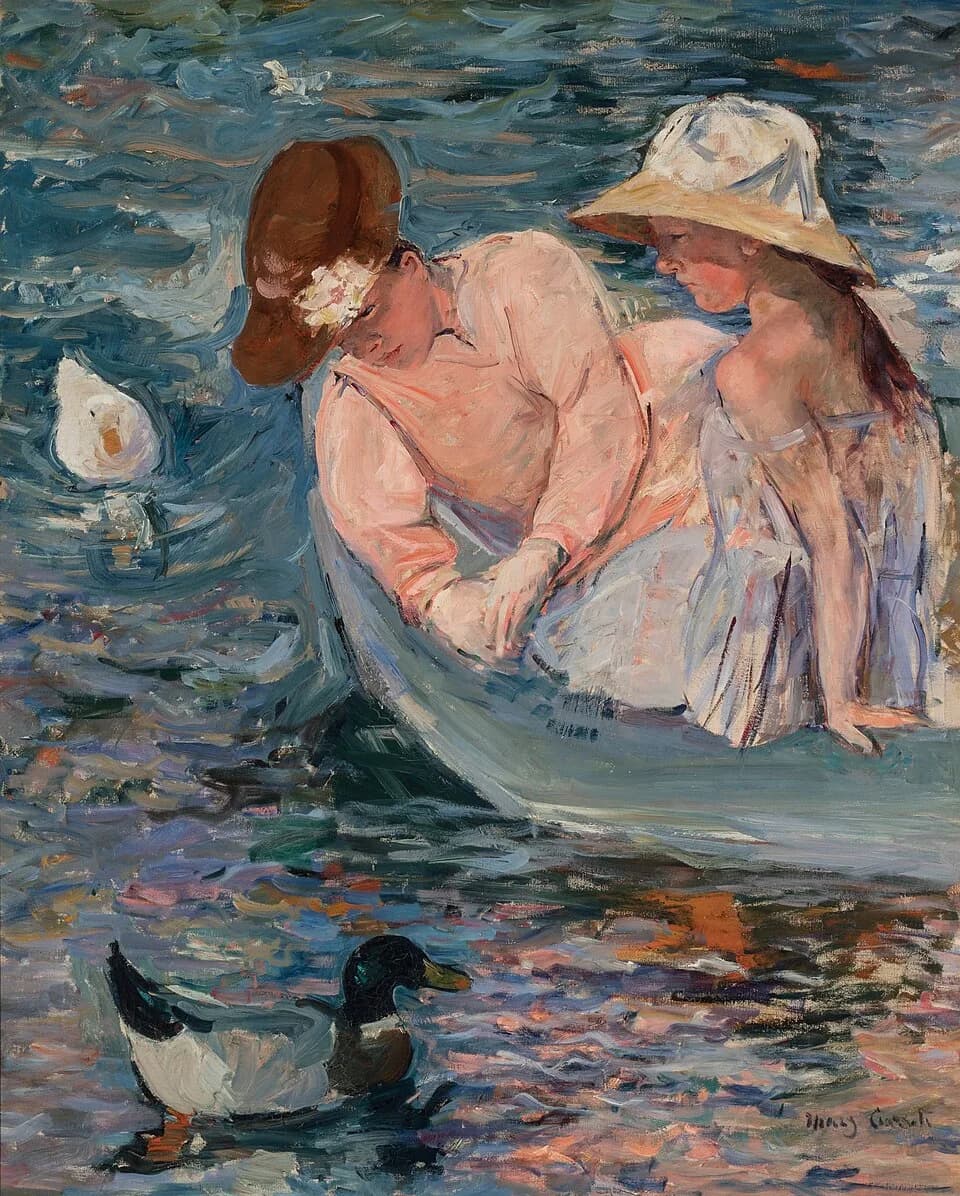 Mary Cassatt - Summertime
1894
Oil on canvas
Image: 39 5/8 x 32 in. (100.6 x 81.3 cm)
Frame: 49 1/8 x 41 1/2 in. (124.8 x 105.4 cm)
Terra Foundation for American Art, Daniel J. Terra Collection, 1988.