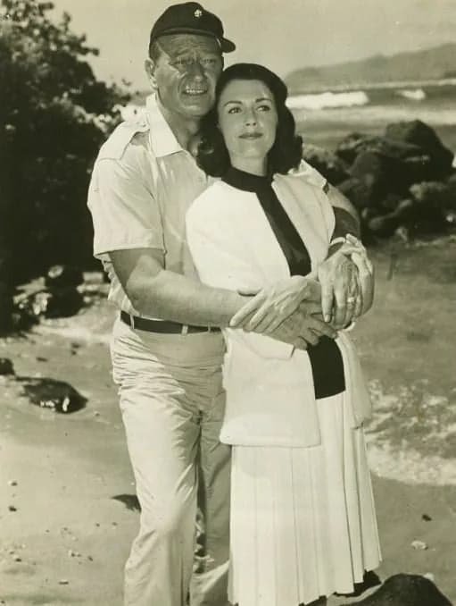 John Ford - John Wayne AND Elizabeth Allen in Donovan's Reef (1963) - publicity still (original image cropped : see source)