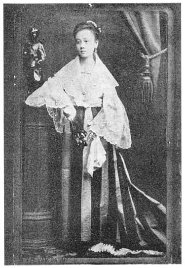 José Rizal - Photograph of Leonor Rivera, the childhood sweetheart of Philipino national hero José Rizal.