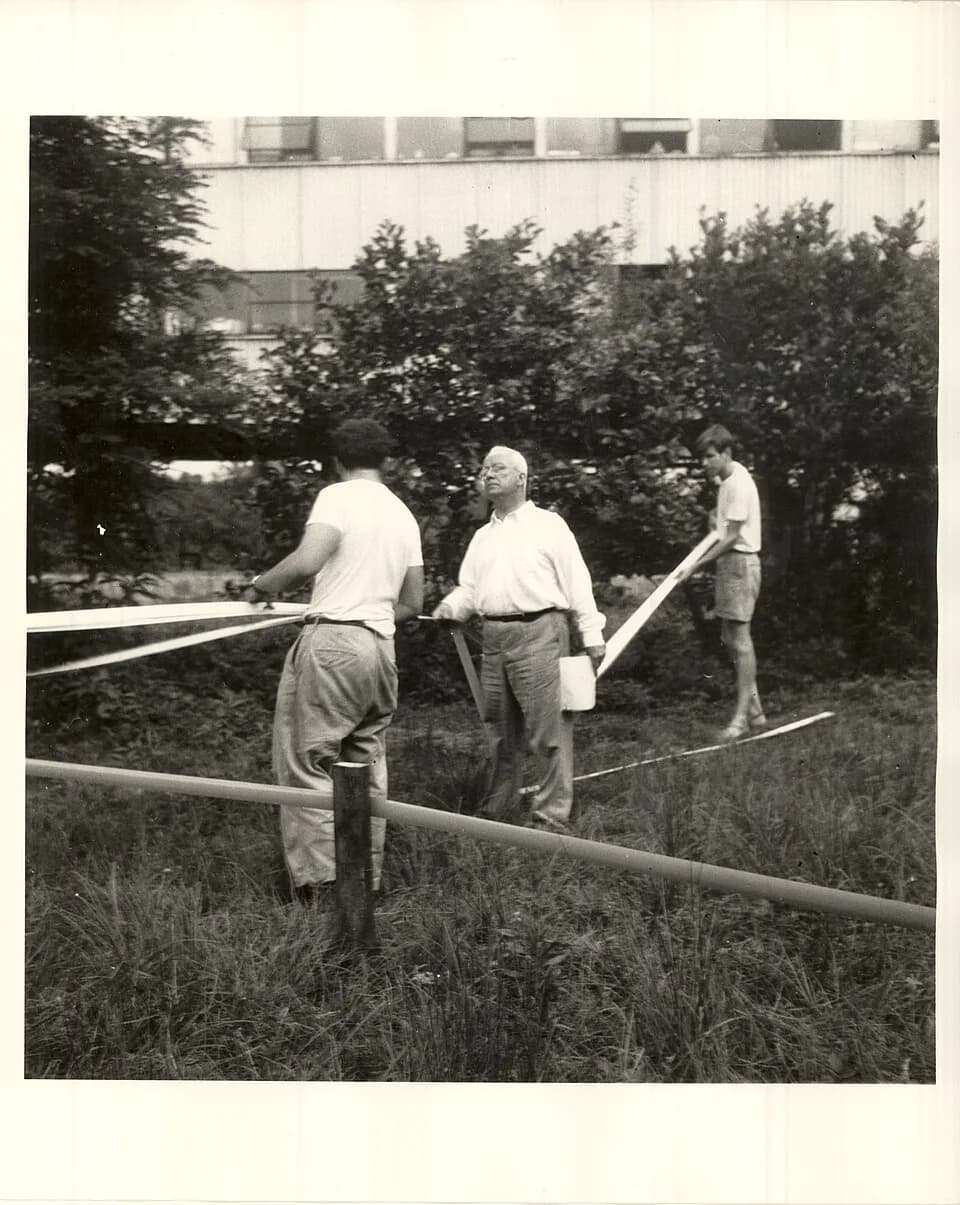 Buckminster Fuller - From the Black Mountain College Research Project Papers, Visual Materials, North Carolina State Archives, Raleigh, NC.