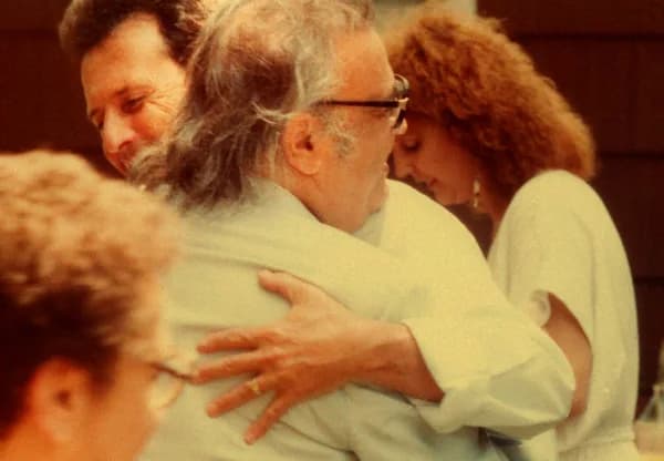 Mario Puzo - Attorney Bert Fields warmly embraces Mario Puzo, author of "The Godfather." On March 13, 2012 the estate of Mario Puzo filed a counterclaim against Paramount Pictures, who sued the estate