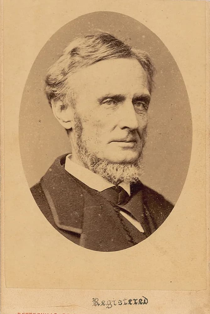Jefferson Davis - 2.5in x 3.75in carte-de-visite portrait of an older Jefferson Davis