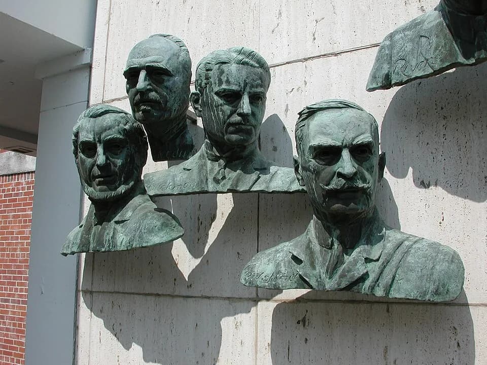 Karl Landsteiner - Jakob Heine, Karl Oskar Medin, Ivar Wickman,Karl Landsteiner at Warm Springs