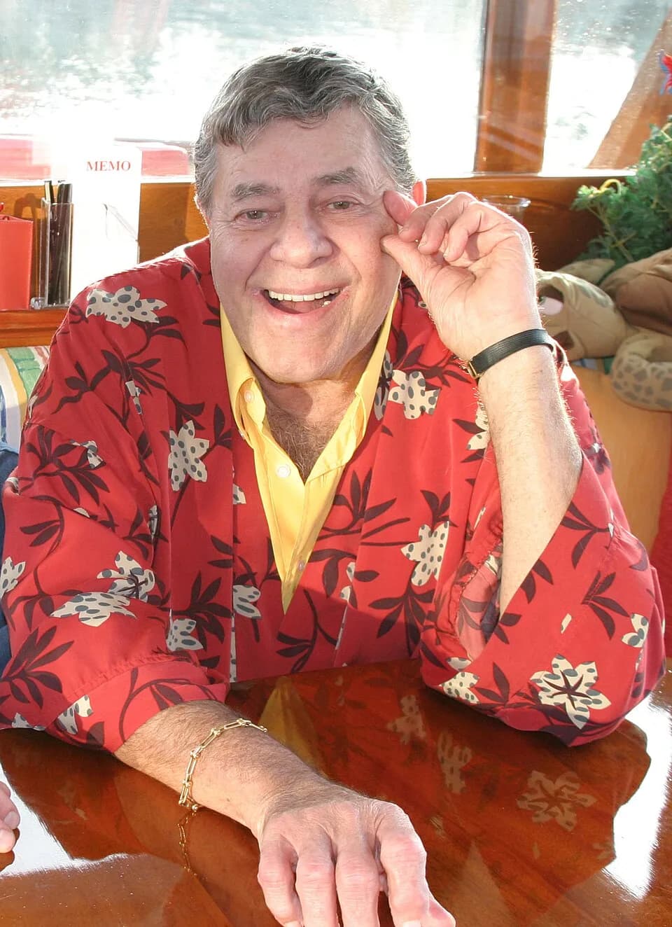 Jerry Lewis - Comedian Jerry Lewis - Photograph by Patty Mooney, Crystal Pyramid Productions, San Diego, California