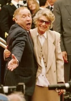 Anne Bancroft - Mel Brooks and Anne Bancroft at the Cannes film festival