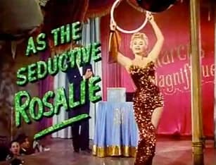 Zsa Zsa Gabor - Cropped screenshot of Zsa Zsa Gabor from the trailer for the film Lili