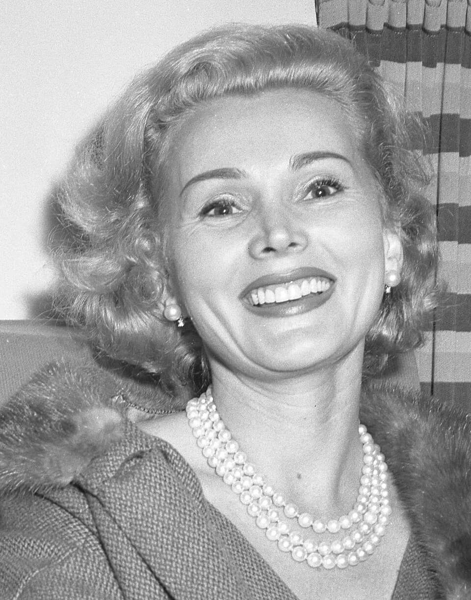 Zsa Zsa Gabor - Actress Zsa Zsa Gabor, circa 1954