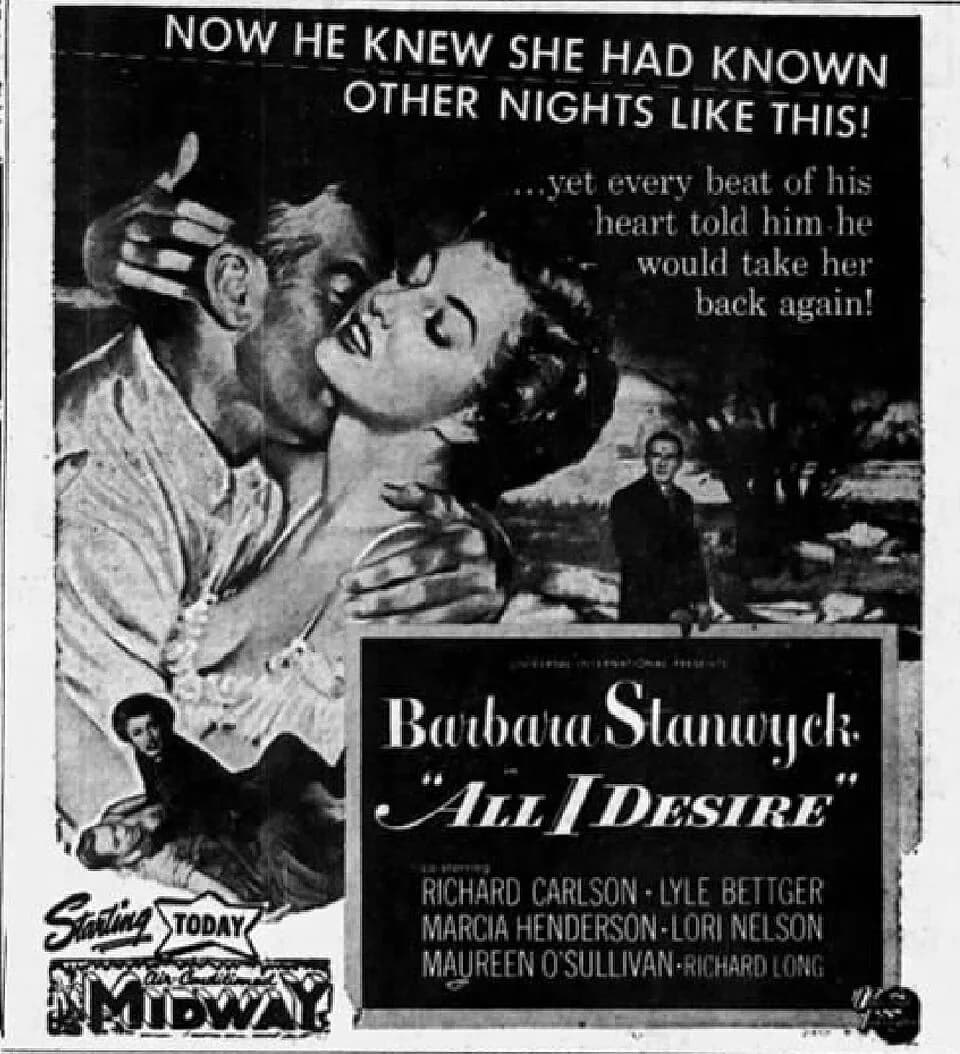 Barbara Stanwyck - Midway Theater