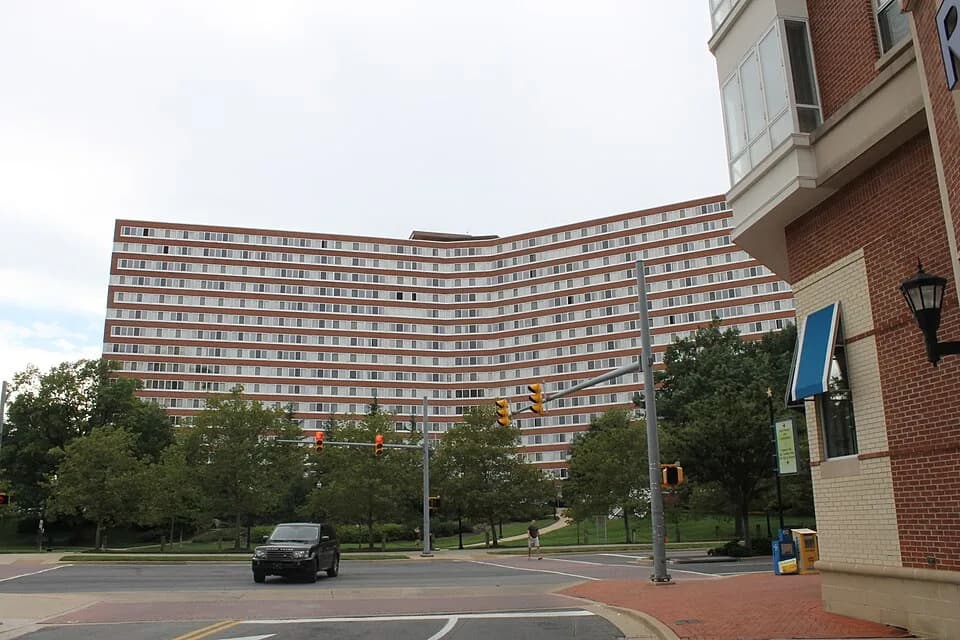 Grace Hopper - River House apartments where Hopper lived for over 25 years, located near Grace Murray Hopper park, Arlington, VA