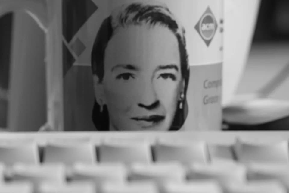 Grace Hopper - Grace Hopper mug and a keyboard