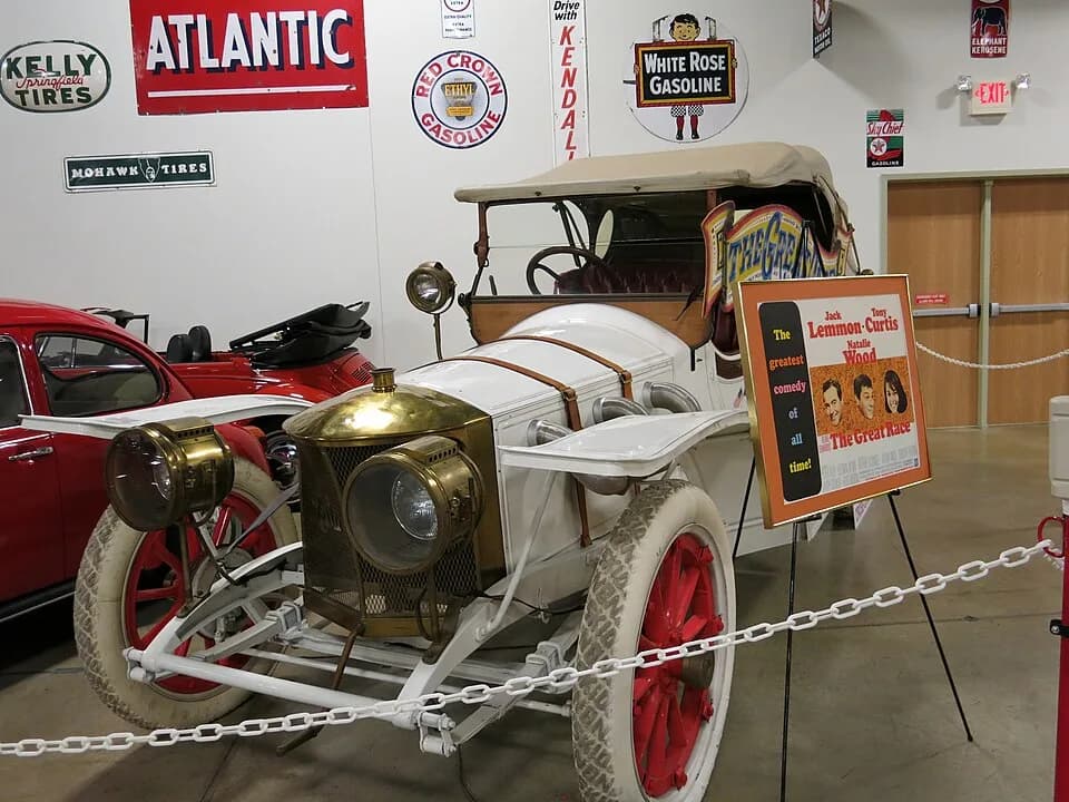 Tony Curtis - 1963 Leslie Special 
Custom movie car used in the movie "The Great Race."
Tupelo Automobile Museum

Tupelo, Mississippi