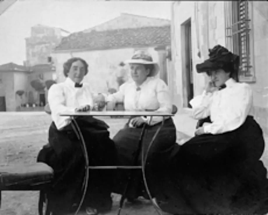 Gertrude Stein - Claribel Cone, Gertrude Stein, Etta Cone 1903