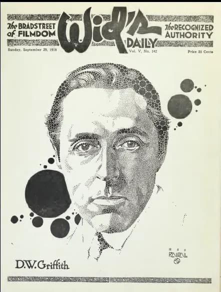 D. W. Griffith - cover of Film Daily