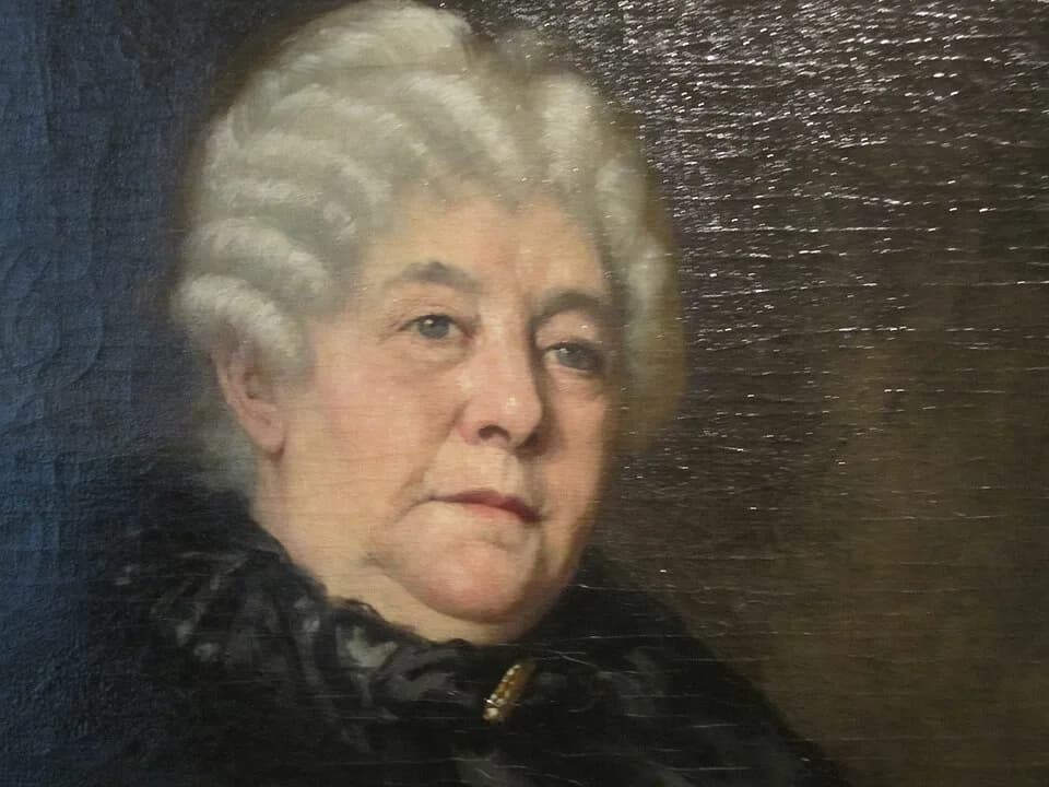 Elizabeth Cady Stanton - I took photo of public domain painting of Elizabeth Cady Stanton at National Portrait Gallery with Canon camera.