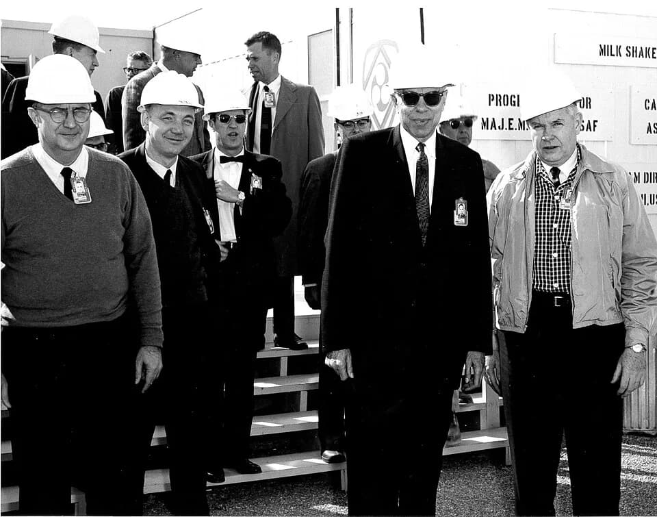 Glenn Theodore Seaborg - Feb 1968, LRL # N-25806, Glenn Seaborg