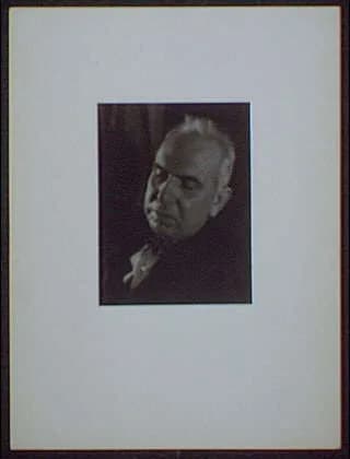 Theodore Dreiser - Title: Portrait of Theodore Dreiser
Abstract: 1 photographic print : gelatin silver.