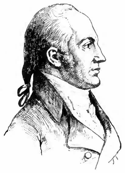 Aaron Burr - Potrait drawing of United States politician Aaron Burr.