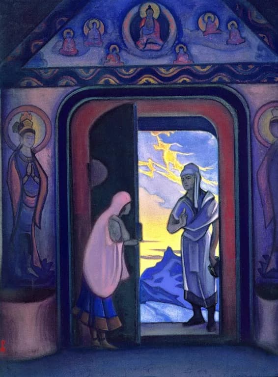 Helena Blavatsky - Nicholas Roerich "Messenger"