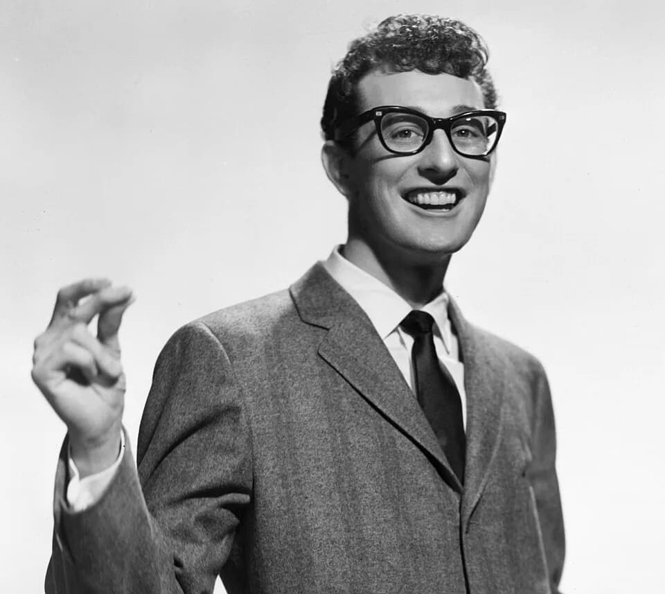 Buddy Holly - Buddy Holly publicity picture for Brunswick Records
