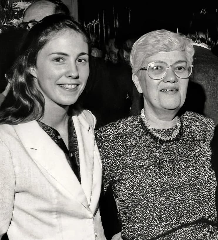 Vera Rubin - Unidentified person and astronomer Vera Rubin in 1988.