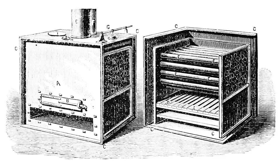 Robert Fulton - Watertube boiler of Fulton and Barlow, 1793