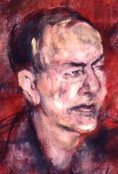 Herbert Simon - مجموعة جامعة كارنيجي ميلون: رسم هربرت سيمون بتكليف من هربرت "طلب مني هربرت عمل هذه اللوحة لأنه شعر أن الصورة الأولى كانت جذابة للغاية" (ريتشارد رابابورت).