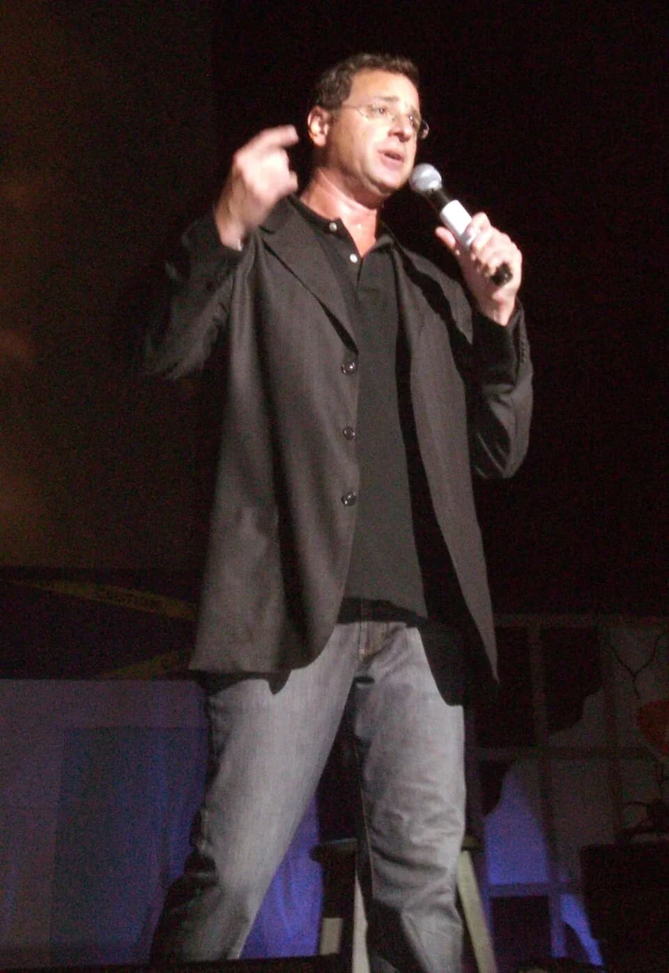 Bob Saget - Bob Saget at the O&A Traveling Virus, 2007.