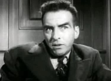 Montgomery Clift - Screenshot of Montgomery Clift from the film Judgment at Nuremberg (1961)