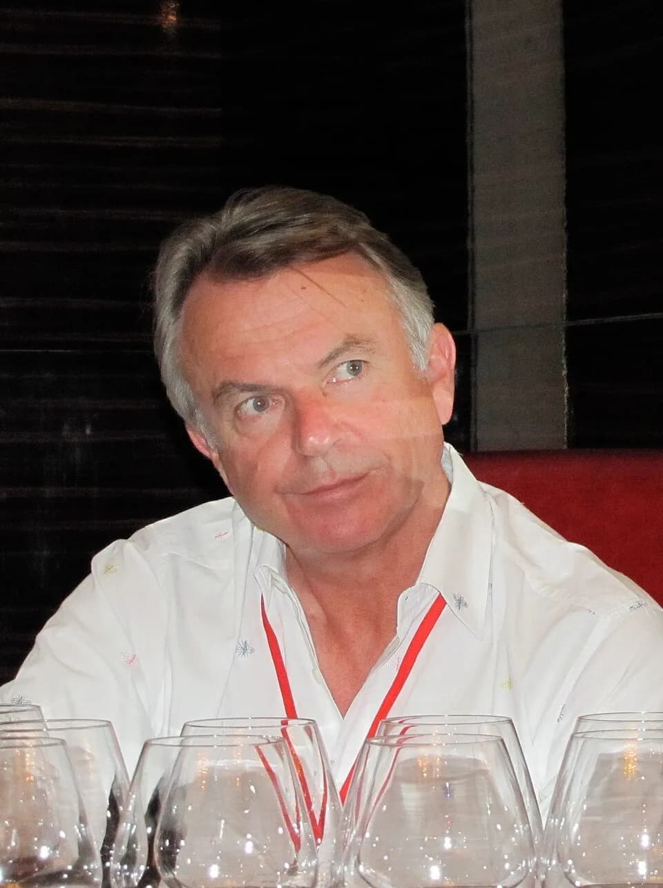 Sam Neill - Sam Neill at Burghound Asia in Singapore